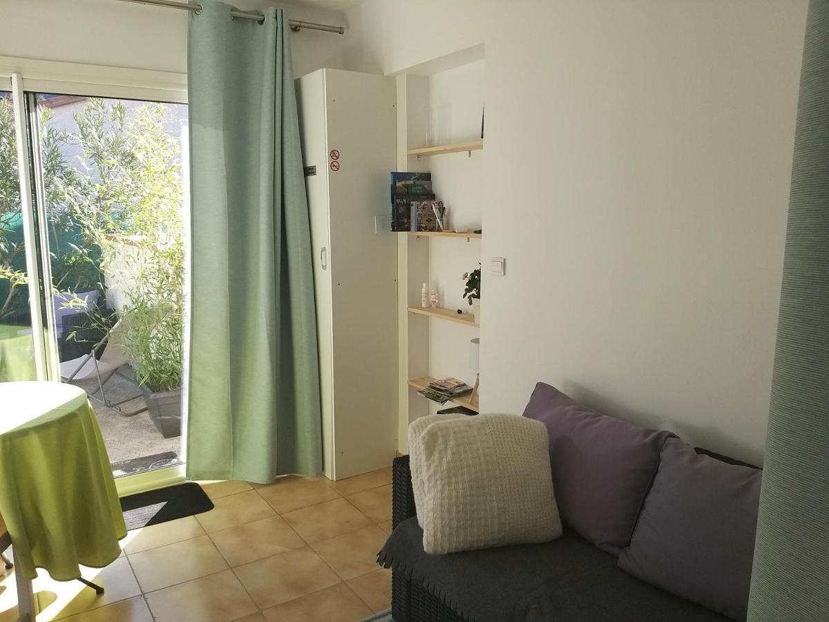 Апартаменты Rez De Jardin Cosy Avec Terrasse Fleurie Арль-сюр-Тек Экстерьер фото