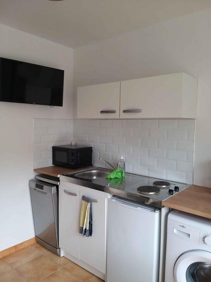 Апартаменты Rez De Jardin Cosy Avec Terrasse Fleurie Арль-сюр-Тек Экстерьер фото